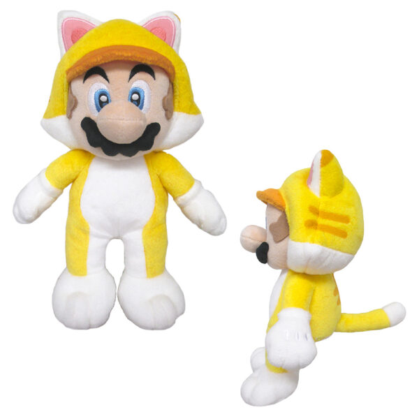 Peluche Mario Chat - Super Mario - Nintendo Togetherplus - Vue d'ensemble