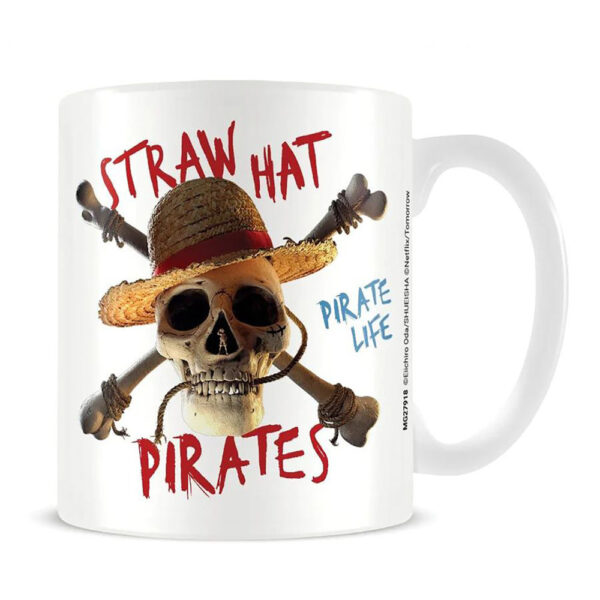 Mug - One Piece - Straw hat pirate emblem - 315ml - Face