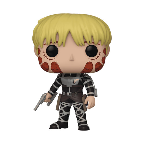 Funko Pop! 1447 - L’attaque des titans - S5 - Armin Arlelt - Version chase - Sans boite