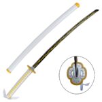 Katana ornemental - Inspire du katana de Zenitsu Agatsuma (Demon Slayer)
