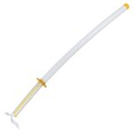 Katana ornemental - Inspire du katana de Zenitsu Agatsuma (Demon Slayer) - Avec fourreau
