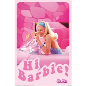 Maxi Poster Barbie - Hi Barbie