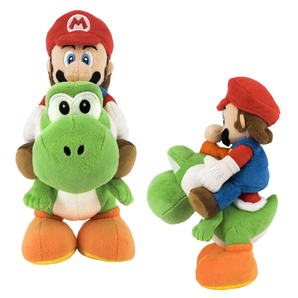 Peluche Mario et Yoshi - Nintendo Togetherplus - Super Mario - Vue d'ensemble