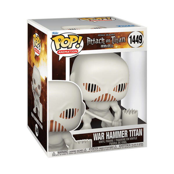 Funko Pop! 1449 - L’attaque des titans - War Hammer Titan - 15cm - Dans boite