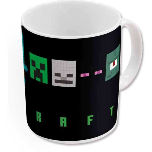 Mug thermo-reactif - Minecraft - 325ml - Froid