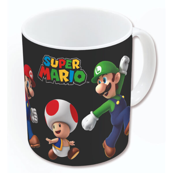 Mug thermo-reactif - Super Mario - Team - 325ml - Froid