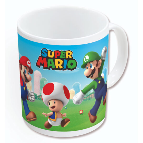 Mug thermo-reactif - Super Mario - Team - 325ml - Chaud