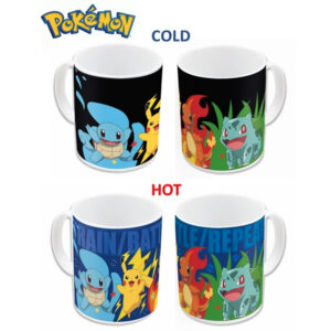 Mug thermo-reactif - Pokemon - Bataille - 325ml