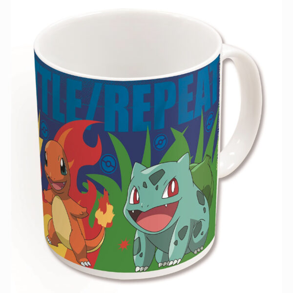 Mug thermo-reactif - Pokemon - Bataille - 325ml - Chaud