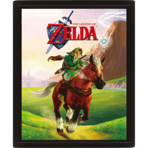 Poster Zelda - Au galop