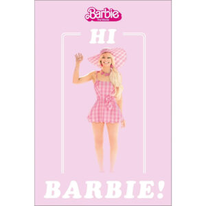 Maxi Poster Barbie movie - Hi Barbie