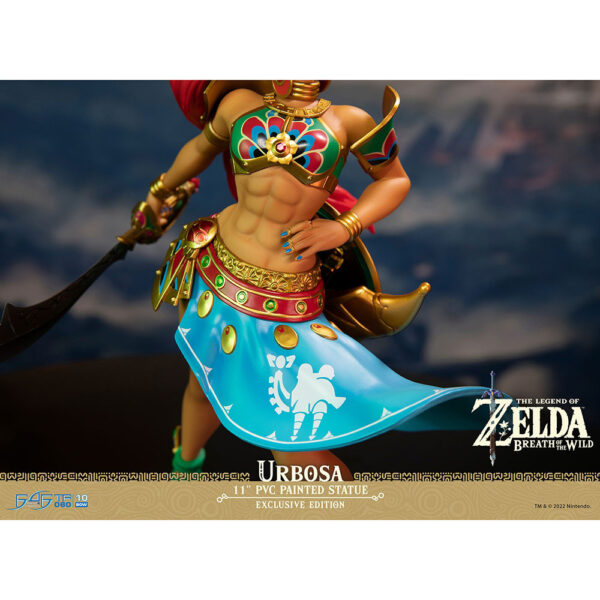 Figurine Zelda Breath of the Wild - Urbosa - 27cm - Zoom face