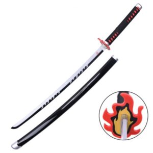 Katana en bambou - Inspire du katana de Tanjiro Kamado (Demon Slayer)