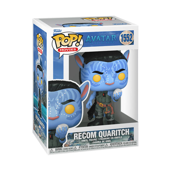 Funko Pop! 1152 - Avatar La Voie de l'Eau - Recom Quaritch - Dans boite