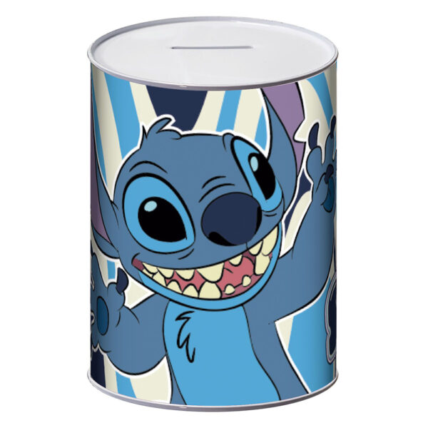 Tirelire Lilo et Stitch - 7,5x7,5x10cm - Face