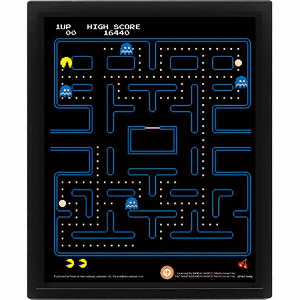 Poster PacMan - Labyrinthe