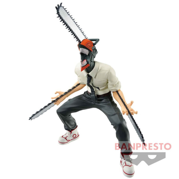 Figurine Chainsaw Man - Denji - 14cm - Vibration stars - Gauche