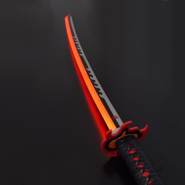 Katana de Tanjiro Kamado - Nichirin - LED - Demon Slayer - Illuminé