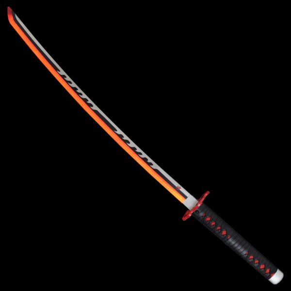 Katana de Tanjiro Kamado - Nichirin - LED - Demon Slayer - Katana seul