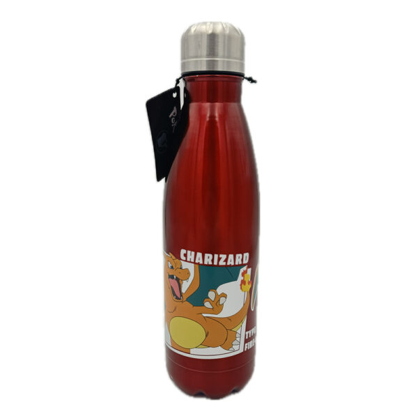 Bouteille inox - Pokemon - Dracaufeu - 780ml - Étiquette