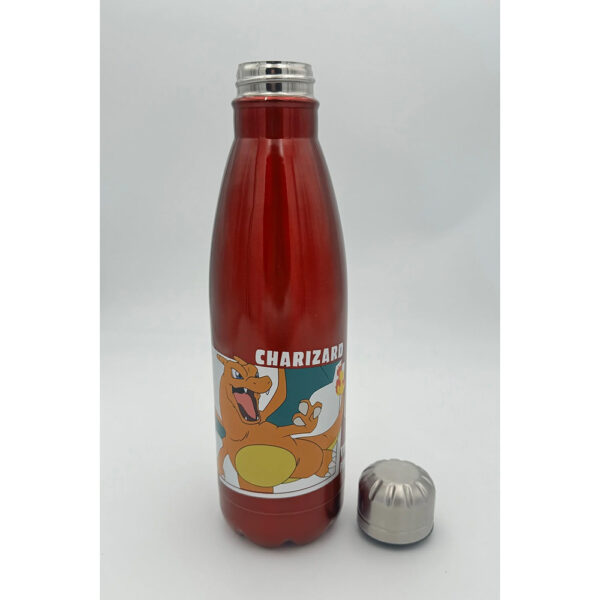 Bouteille inox - Pokemon - Dracaufeu - 780ml - Ouverte