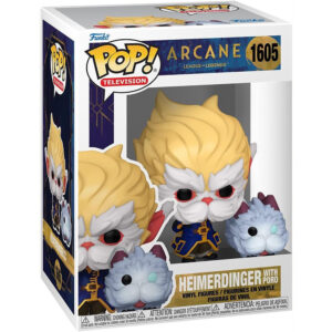Funko Pop! Heimerdinger n°1605 avec Poro - Arcane