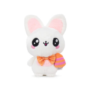 Peluche Kawaii World - Lapin noeud de papillon orange