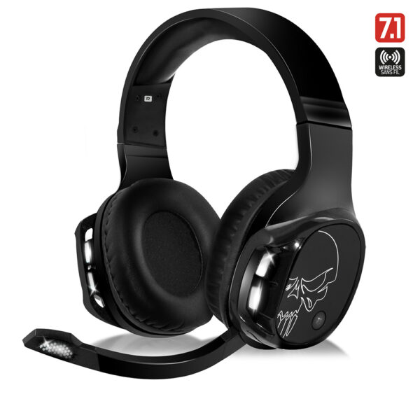 Casque gaming XPERT H1100 son 7.1 avec micro - PS4 / PS5 / Xbox One / Series X / Switch - Sans fil