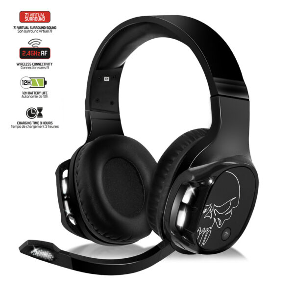 Casque XPERT H1100 son 7.1 avec micro - PS4 / PS5 / Xbox One / Series X / Switch - Sans fil - Détails