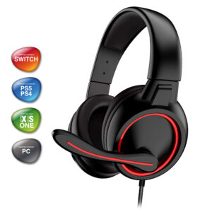 Casque gaming GTA 210 avec micro - PS4 / PS5 / Xbox One / Series X / Switch / PC