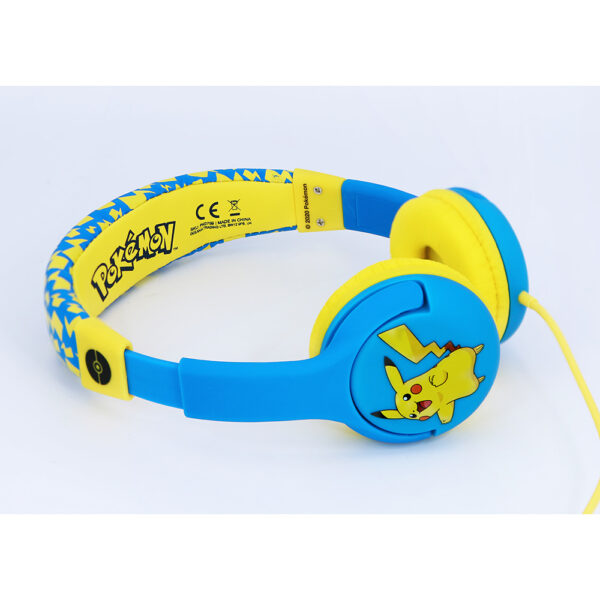 Casque filaire enfant - PS4 / PS5 / Xbox One / Series X / Switch - Pikachu - Gauche