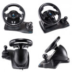Volant G5 550 et Pedalier - PS4 / PS3 / Xbox One / Series X|S / PC - Volant