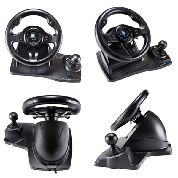 Volant G5 550 et Pedalier - PS4 / PS3 / Xbox One / Series X|S / PC - Volant