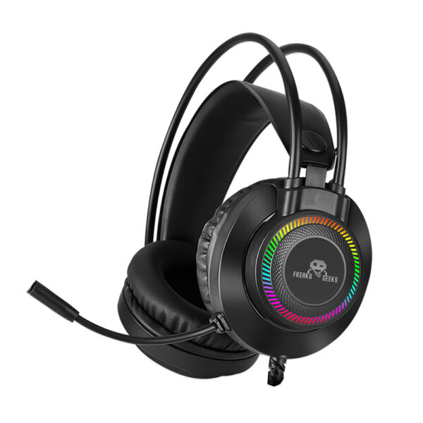 Casque gaming filaire avec micro - Polychroma