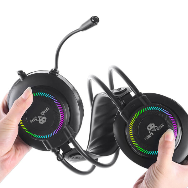 Casque gaming filaire avec micro - Polychroma