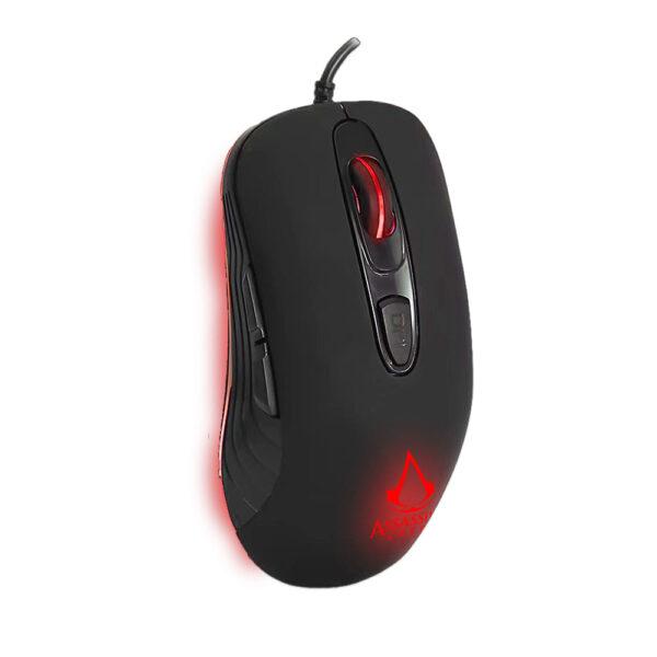 Souris gamer filaire - 3600 DPI - LED - Assassin's Creed - Noir