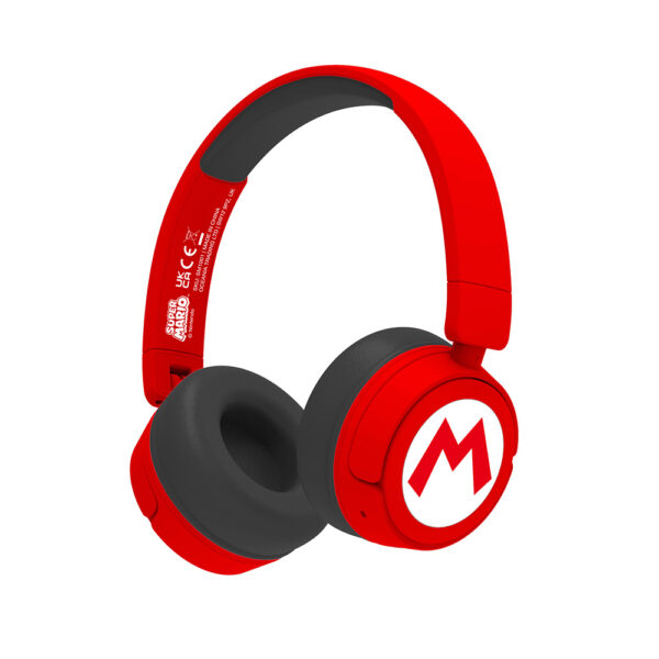 Casque Bluetooth enfant - PS5 / PS4 / Xbox Series X|S / Switch - Logo Mario