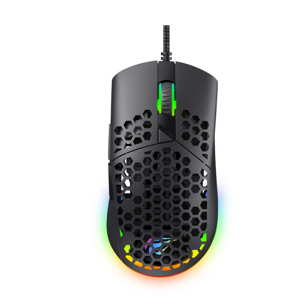 Souris gamer filaire - RGB - Ajourée - HAVIT