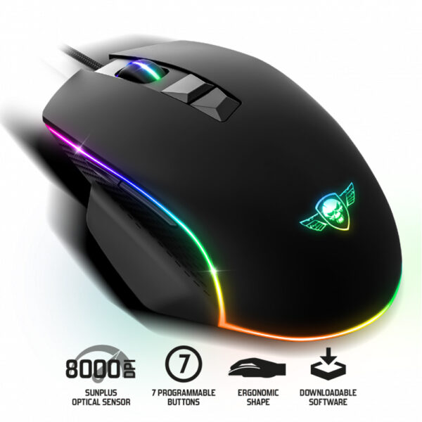 Souris gamer filaire - Spirit Of Gamer - Pro M1 - 8000 DPI