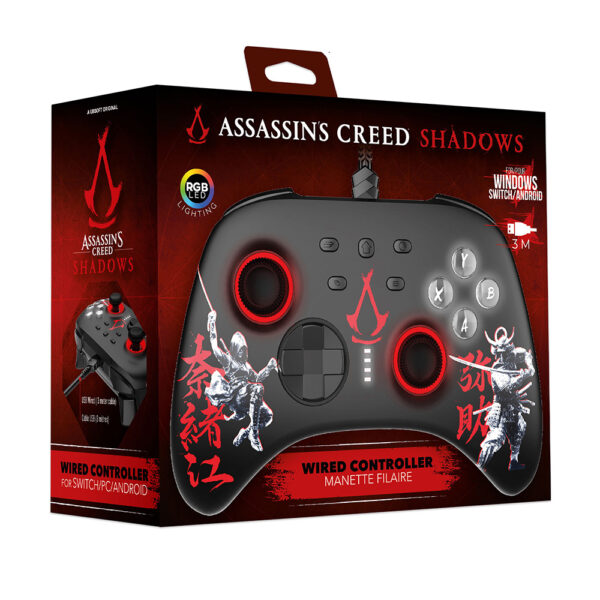 Manette PC - Filaire - Assassin's Creed Shadows