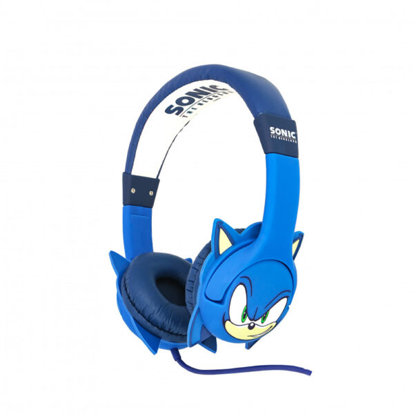 Casque filaire enfant - PS4 / PS5 / Xbox One / Series X / Switch - Sonic avec oreilles - Droite