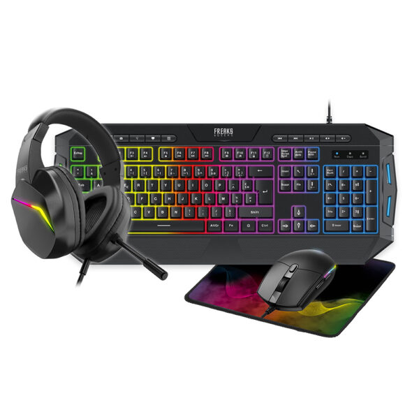 Pack Gaming - Souris / Tapis / Casque / Clavier