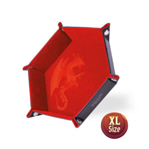 Piste de dés XL - Dragon rouge