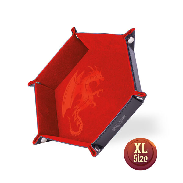 Piste de dés XL - Dragon rouge
