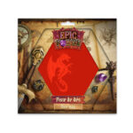 Piste de dés XL - Dragon rouge