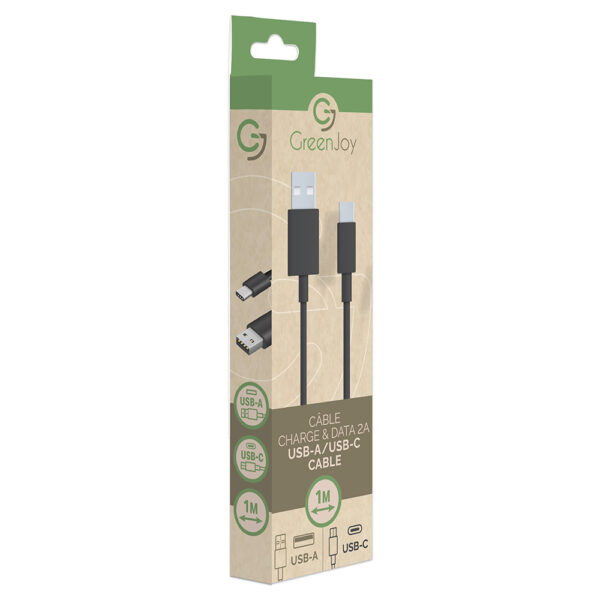 Câble de charge USB-C – Noir – 1m