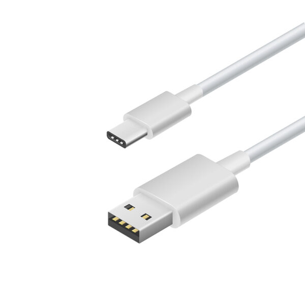 Câble de charge USB-C - Blanc - 1m