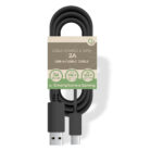 Câble de charge USB-C - Noir - 3m