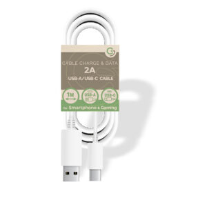 Câble de charge USB-C - Sans emballage - Blanc