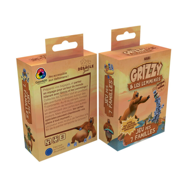 Grizzy et les lemmings - Jeu des 7 familles